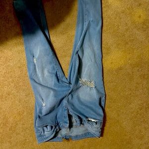 Stone washed jeans
